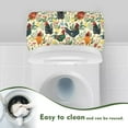 thumbnail image 4 of ZIATUBLE Rooster Mushroom Toilet Tank Protector Cover Elastic Toilet Tank Lid Dust Cover Pack of 2 Stretchy Toilet Tank Covers for Bathroom Standard Toilet Tank Cover Decor Accessories, 4 of 5