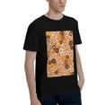 thumbnail image 2 of Bingfone Hippie Ditsy Floral Men'S Loose Fit Short-Sleeve Pocket T-Shirt, 2 of 7