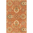 thumbnail image 3 of Mark&Day Wool Rugs, 4x6 Lyon Traditional Camel Area Rug, Red Orange Taupe Carpet for Living Room, Bedroom or Kitchen (4' x 6'), 3 of 7