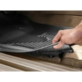 thumbnail image 3 of Husky Liners by RealTruck Weatherbeater Floor Mats Fits 2018-2023 Toyota Tacoma, Double & Access Cab w/Auto Trans Front Row, 2-pc Black-13971, 3 of 11