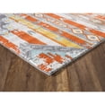 thumbnail image 3 of L'Baiet Ava Orange Boho 5' x 7' Rug, 3 of 5