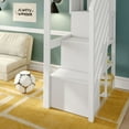 thumbnail image 5 of Classic Twin High Loft (ladder on end) + Staircase , White, 5 of 12
