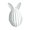 A khaki no heart, variant on 3D Printed Easter Rabbit Egg Ornament Desktop Decor Gift, PLA 3D Printed Bunny Egg Ornament for Easter Desk Decor & Gifting