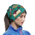 thumbnail image 6 of Neck Gaiter Face Cover Scarf, cute cake Soft Face Sun Mask Cover Scarf Headband Cooling Sweat Absorbing Bandanas Hiking Cycling Running, 6 of 7