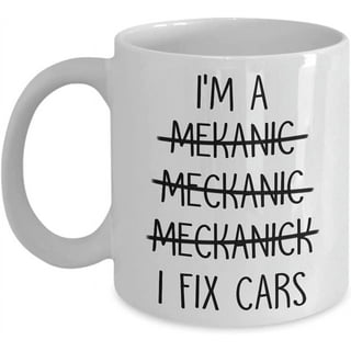 Funny Coffee Mug Mechanic Toolbox Set , Auto/Car Mechanic Gift 11 OZ