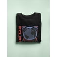 thumbnail image 3 of Eclipse Planet Techno Style Sweatshirt Women -Image by Shutterstock, Female 3X-Large, 3 of 4