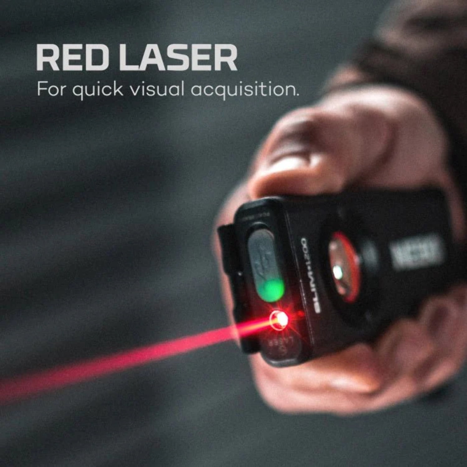 NEBO Slim+ 1200 Lumen LED Rechargeable Pocket Light with Laser Pointer and Power Bank