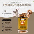 thumbnail image 3 of Chef Kitty Freeze-Dried Grain-Free Chicken Liver Protein Treats for Cats and Dogs, 1.75 oz, 3 of 10