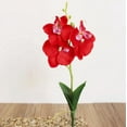 thumbnail image 2 of RotHome Real Touch Artificial Orchid Flowers Phalaenopsis Stem Bouquets, Faux Silk Floral Decor for Wedding Party and Outdoor Garden Arrangement, 1 Pack, 2 of 4