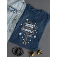 thumbnail image 3 of Christmas Frogtown Hollow Waterville Sign Women's T-shirt, 3 of 3