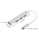 thumbnail image 5 of Seitruly USB Hub Splitter Adaptador de computadora Notebook Dock Station Accesorio Electrónica Plata Tipo-C, 5 of 6