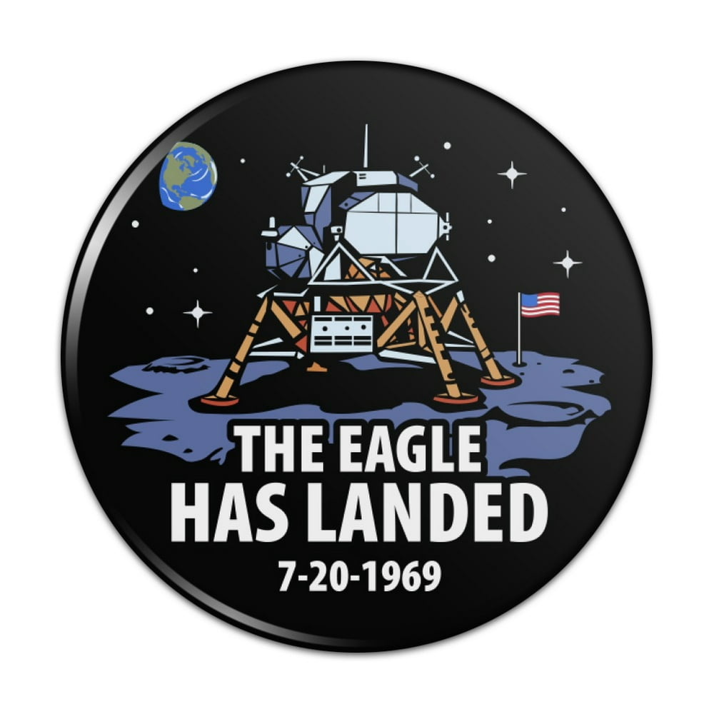 NASA Apollo 11 The Eagle Has Landed Moon Landing Kitchen Refrigerator ...