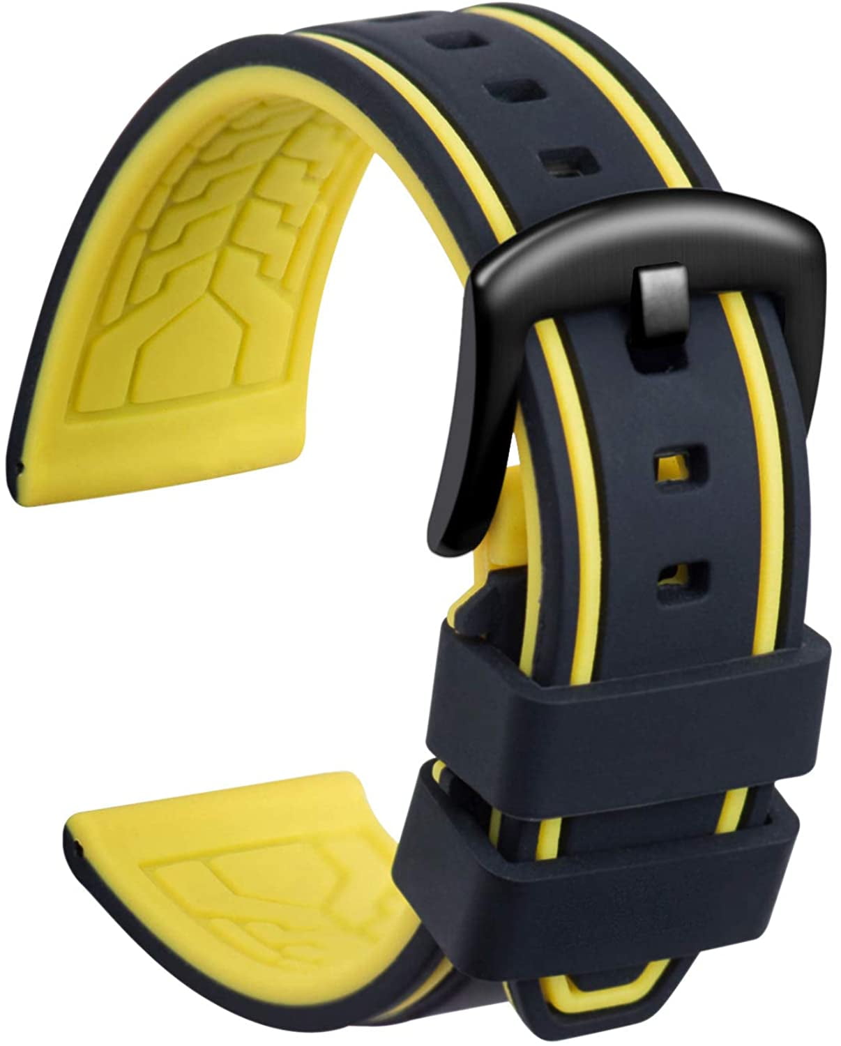 26mm watch band rubber