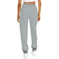 thumbnail image 4 of BRDFRL Womens Sweatpants with Pockets Cotton Solid Color Drawstring Women's Pants with Pockets Sweat Pants Trousers Gray 2XL, 4 of 6