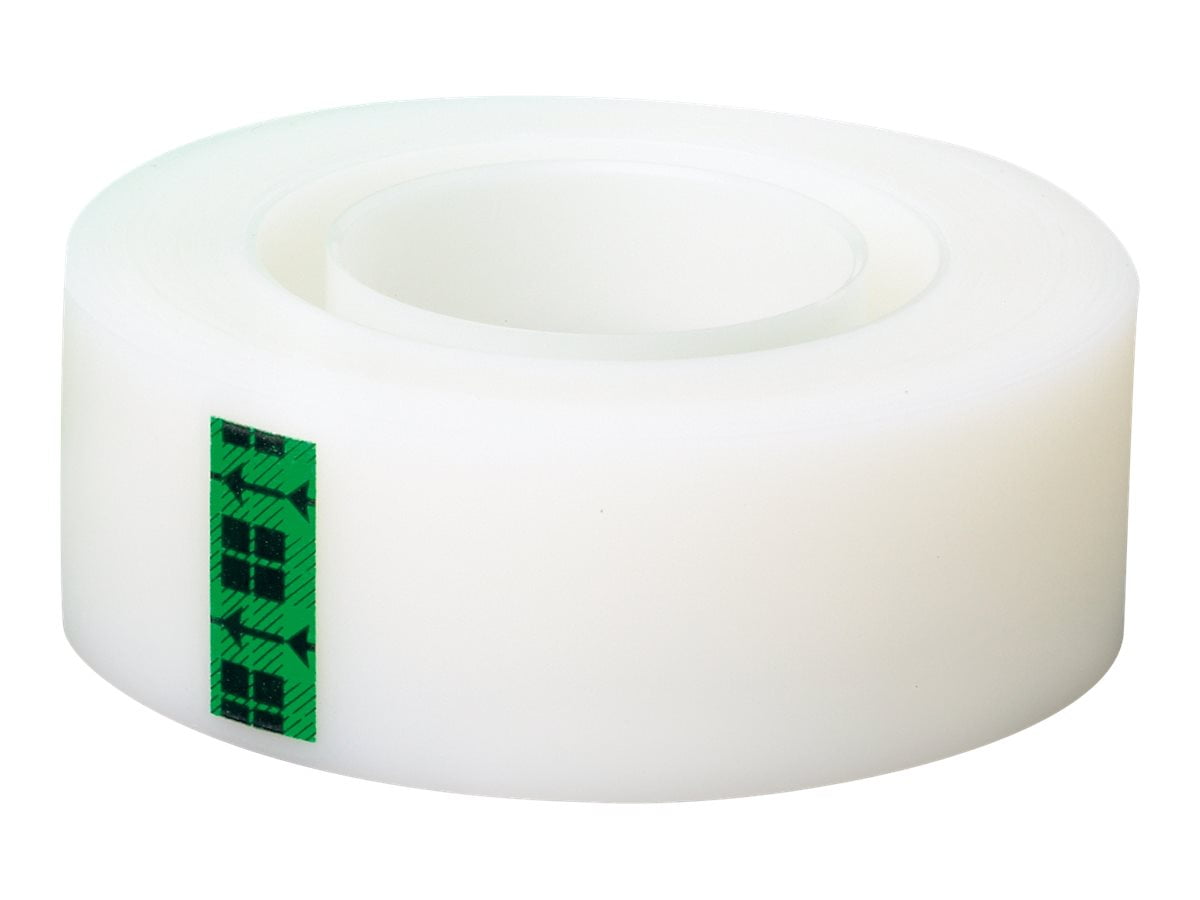 Scotch Magic 810 - Dispenser with office tape (6 rolls) - desktop - 0.75 in x 83 ft - 1 in core - black dispenser, matte clear tape