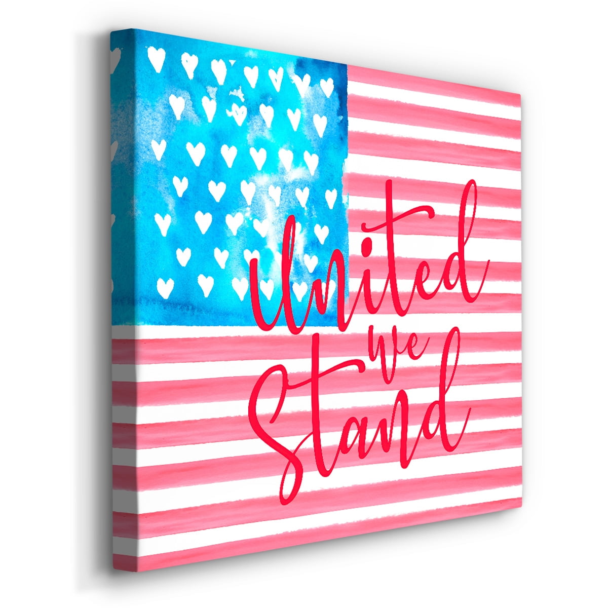 Wexford Home United We Stand II-Premium Gallery Wrapped Canvas, 32" x 32" - Ready to Hang