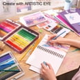 thumbnail image 5 of ARTISTIC EYE Premium Watercolor Pencils | Set of 72, Quality 3.5mm Soft Core Leads, Water-Soluble Pencils, Perfect for Beginner & Advanced Artists, 5 of 6