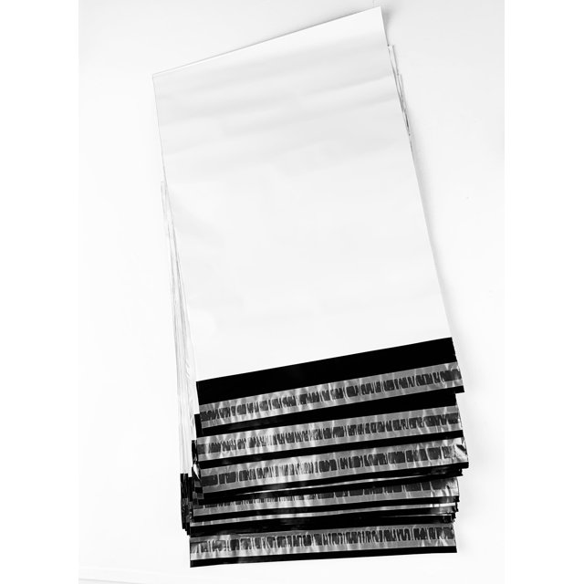100 x Sac Enveloppe d'Expédition en Poly Envoi 9 Pouces x 11 Pouces avec Sceau Autocollant