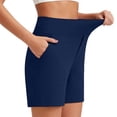 thumbnail image 6 of Guluxicc Sports Shorts for Women Summer High Waisted Stretchy Running Shorts with Pockets for Yoga Training Casual, 6 of 8
