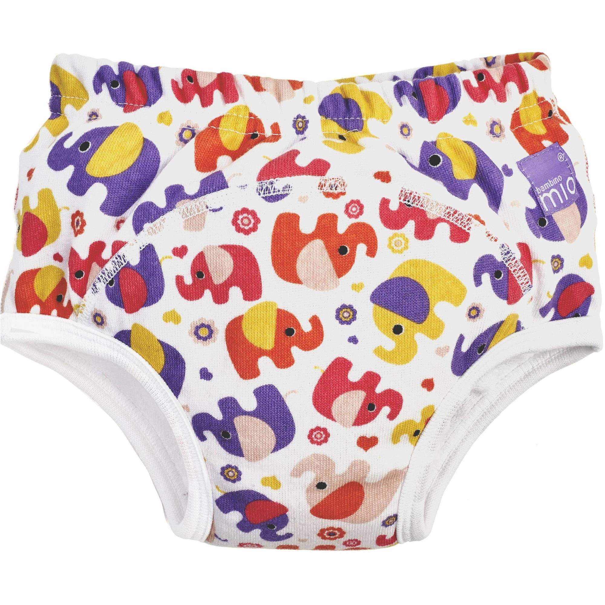 Bambino Mio Potty Training Pants, Pink Elephant, (Choose Your Size