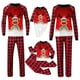 thumbnail image 3 of Conjuntos de pijamas a juego para la familia, camisetas con estampado de alce navideño de manga larga y pantalones con estampado a cuadros, ropa de dormir para el hogar de otoño, ropa de Navidad, 3 of 5
