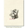 thumbnail image 3 of Deep Red Cling Stamp 2"x2"-alice Discovery, 3 of 4