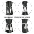 thumbnail image 4 of 2 Pairs Curtain Handmade Tiebacks Decorative Curtain Tiebacks Ropes Tie-Backs Curtain Holdbacks with Tassel for Home and office Window Drapery, 4 of 5