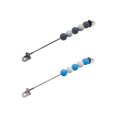 thumbnail image 1 of 2x tablero de de , accesorios de bricolaje, juguete sensorial de habilidad práctica, tablero de actividades de aprendizaje, tablero sensorial de juguete para gris azul Macarena tablero ocupado, 1 of 7