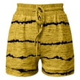 thumbnail image 5 of Babysbule Women Shorts Summer Fashion Women Drawstring Casual Pocket Loose Printed Sports Shorts Pants, 5 of 5