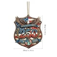 thumbnail image 2 of United States 250th Anniversary Wooden Sign Decor - America Semiquincentennial 1776-2026 Patriotic Bald Eagle Liberty Bell Wall Art USA Independence Day Commemorative Plaque, 2 of 8