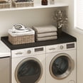 thumbnail image 2 of Furinno RAVEL Washer Dryer Countertop Edge Rails Anti Slip Pads Espresso, 2 of 5
