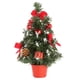 thumbnail image 1 of Mini árbol de Navidad de mesa Hogar Navidad Decoración de escritorio pequeña Adorno de fiesta Regalo CACAGOO Rojo/30cm, 1 of 7