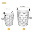 thumbnail image 5 of Daiia Labrador Retriever Dog Round Laundry Basket with Handles Thickened Waterproof Circular hamper,Dirty Clothes Storage Basket for Bedroom,Bathroom,College Dorm-Small, 5 of 8