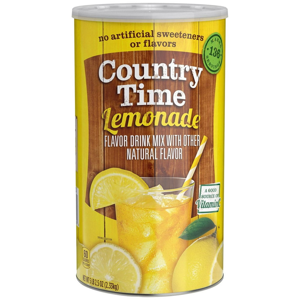 Product of Country Time Lemonade Drink Mix, 82.5 oz.