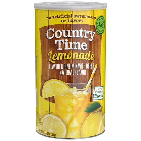 Product of Country Time Lemonade Drink Mix, 82.5 oz. [Biz (Best New Mixed Drinks)