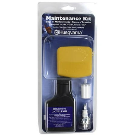 husqvarna 531300503 chain saw maintenance kit for 340, 345, 350 and 351