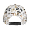 thumbnail image 6 of Daiia I Love Dogs print Baseball Cap Men Women Golf Dad Hat Adjustable Original Classic Low Profile Hat Unconstructed Plain Cap, 6 of 9