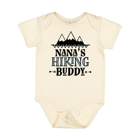 

Inktastic Nana Hiking Buddy Hiker Gift Baby Boy Bodysuit