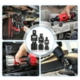 thumbnail image 2 of 3Pcs Chrome Vanadium Universal Joint Set Spring-Loaded Detent Balls, 1/4", 3/8", 1/2" Drives for Accessing Tight Fasteners, 2 of 9
