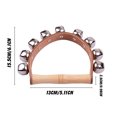 thumbnail image 3 of Grande Économie, Liquidation d'Instruments de Musique HWRETIE, Cloche à Main avec 5 Clochettes en Bois, Jouet Instrument de Musique, 3 of 9