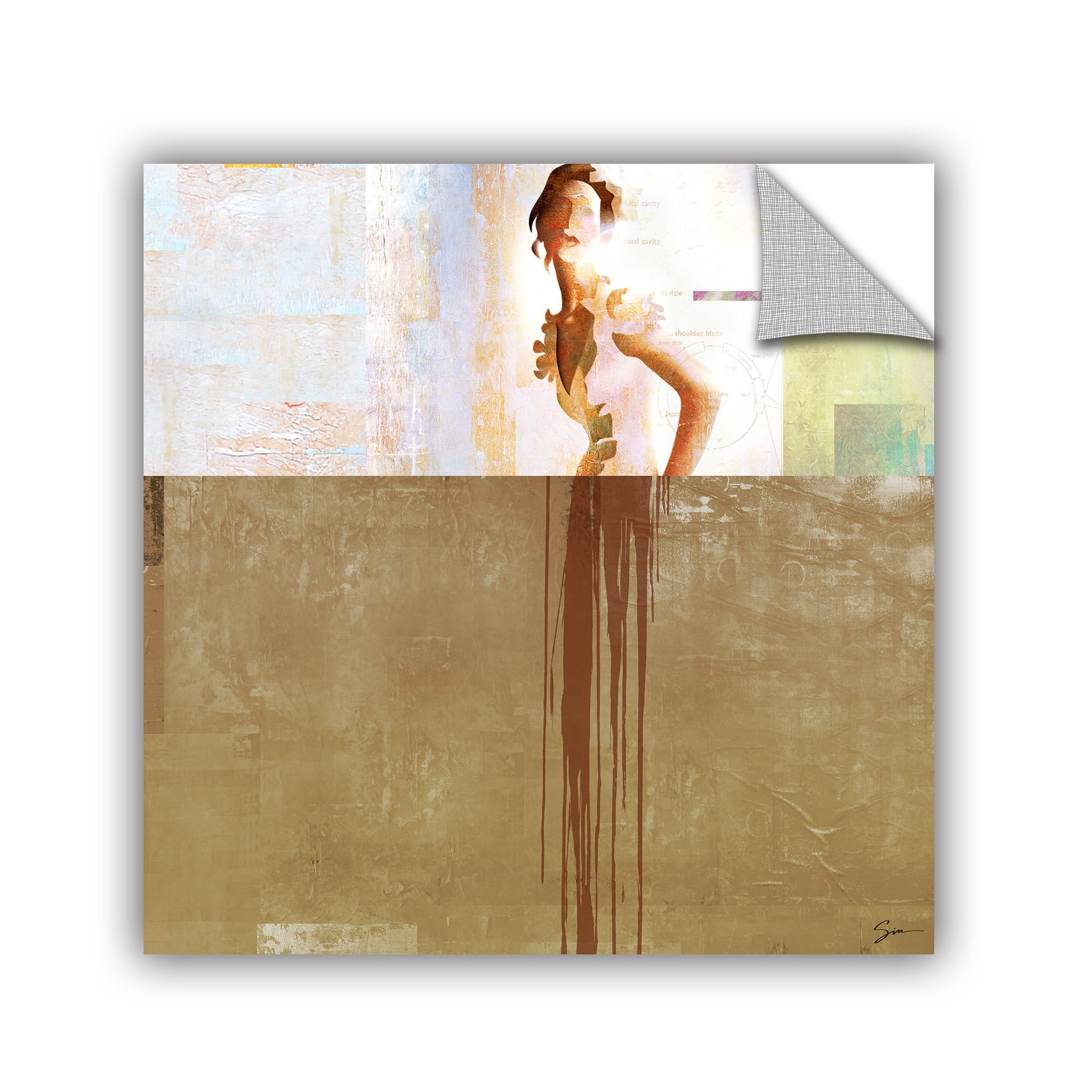 ArtAppealz Greg Simanson "Dissolve III" Removable Wall Art