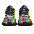thumbnail image 5 of Stonewall The First Pride Was A Riot Shoes Sneakers for Women Men Black Size 7, 5 of 7