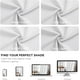thumbnail image 5 of Cortinas Joydeco Blackout 60% Blanco 213x137 cm 2 Paneles, 5 of 9
