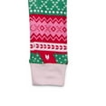 thumbnail image 2 of Holiday Time Girls Tight Fit Christmas Pajamas Set, 2-Piece, Sizes 4-10, 2 of 3