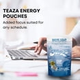 thumbnail image 3 of Teaza Herbal Energy Pouches Power Mint Bag, Made From Tea, 1 Bag, 25 Pouches, 3 of 6
