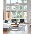 thumbnail image 2 of Elegant Lighting Josephine 32 inch Rectangular Chandelier in Black, 2 of 8