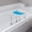Blue#0, variant on Accent Chairs Homcom 6-Level Adjustable Curved Bath Stool Spa Shower Chair Non-Slip Design for the Elderly, Injured, & Pregnant Women,Leather Accent Chairs