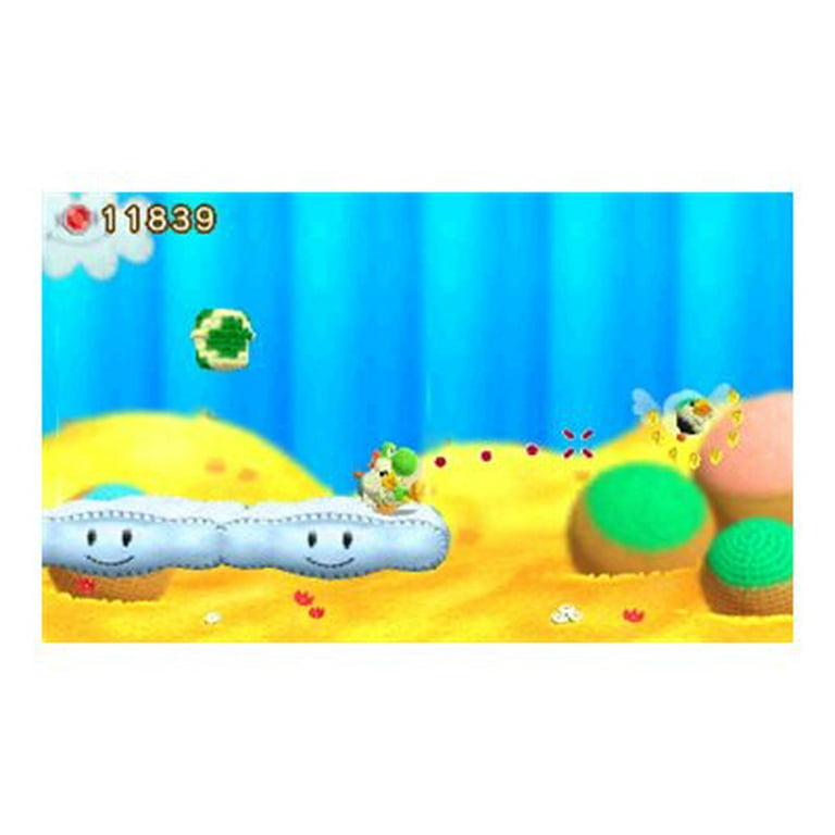 Nintendo 3DS Poochy Yoshi's Woolly World Adventure Game with