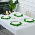 thumbnail image 5 of SKYSONIC St. Patrick's Day Lucky Clovers Round Placemats for Dining Table Non-Slip Heat-Resistant Polyester Table Mats Set of 6 Washable Table Mats for Kitchen Dining Table Decoration, 5 of 5