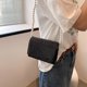 thumbnail image 4 of Bolso de hombro de moda de cuero para mujer pequeños bolsos cruzados con perlas (negro) Likrtyny Para estrenar, 4 of 9